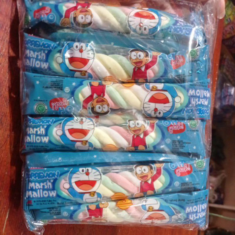 Marshmallow doraemon isi 20pcs