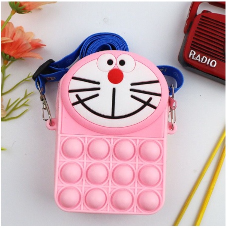 TAS POP IT ANAK DORAEMON / TAS POP IT ANAK SELEMPANG / TAS POP IT ANAK TERMURAH - PO-34