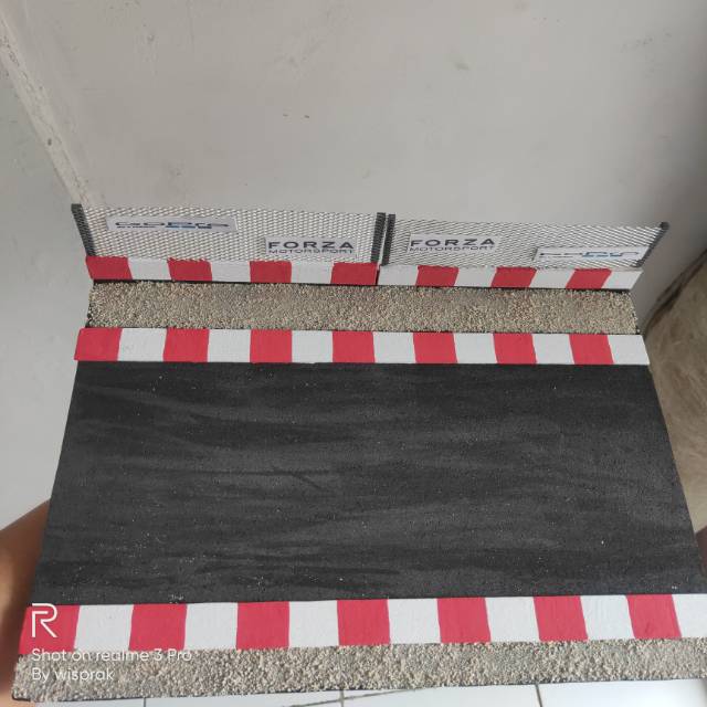 Diorama Diecast - Diorama Jalan Balap Diorama Sirkuit Balapan Diorama Sirkuit Mobil Balap