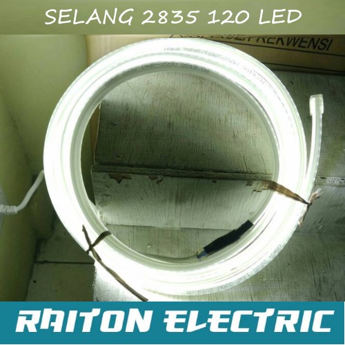 Lampu led strip selang 2835 120 LED Putih