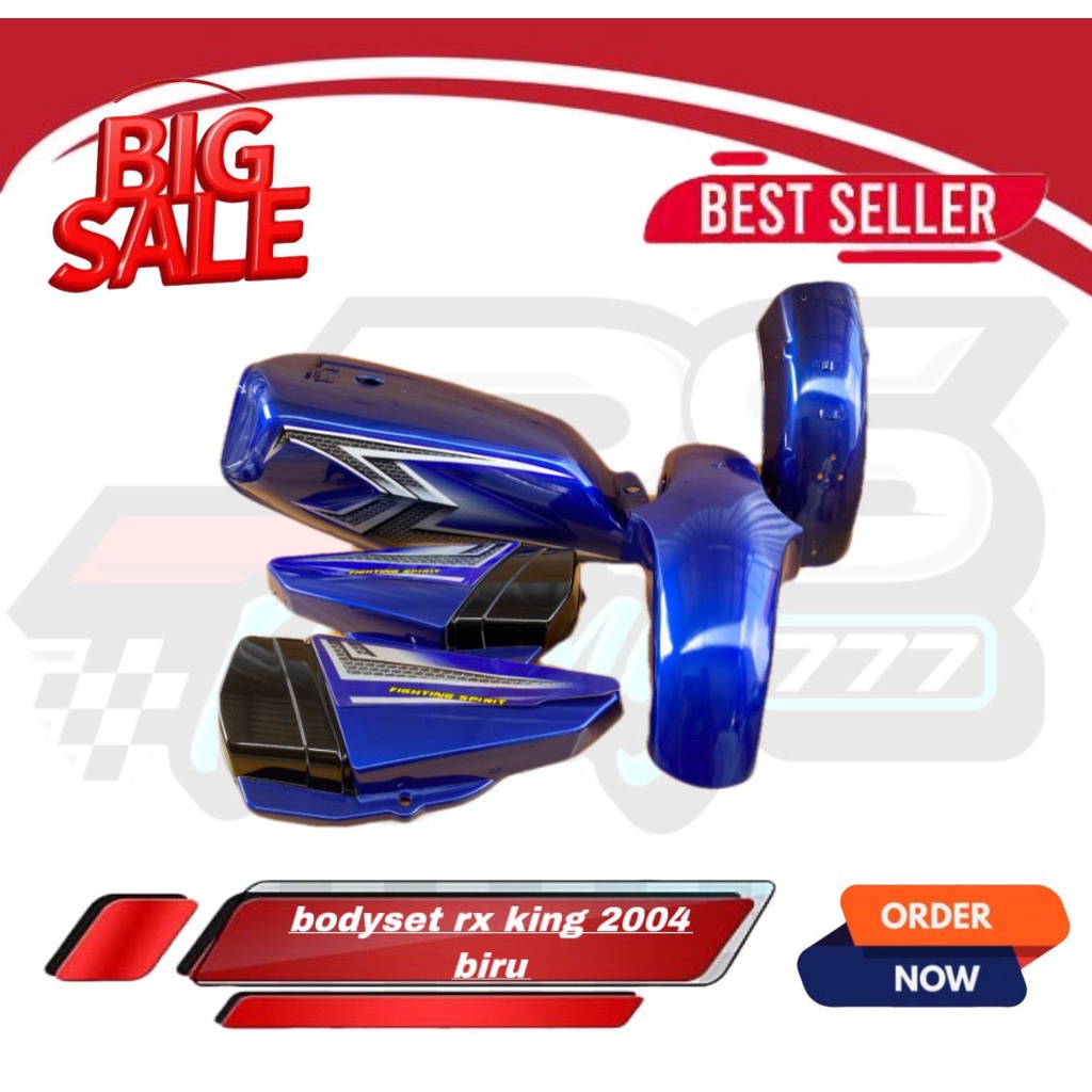 bodi set rx king biru tahun 2004