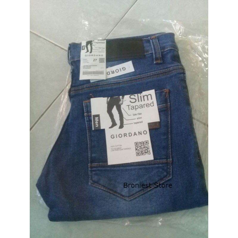 COD Murah celana jeans pendek giordano slim murah Termurah