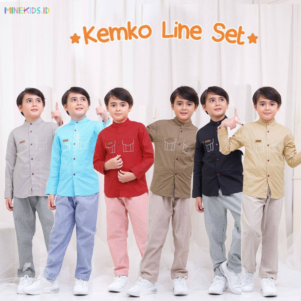 Setelan anak Kemko Line by Minekids