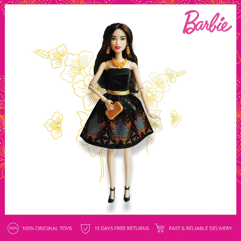 Barbie Furniture Accessories BBQ Grill Mainan Boneka Anak