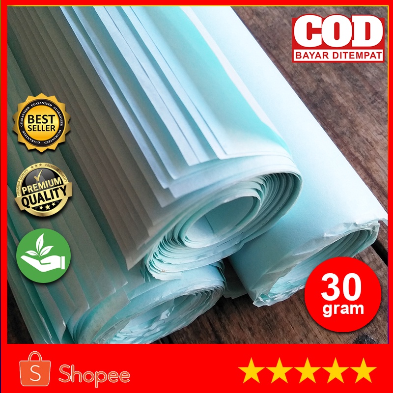 KERTAS LAYANGAN ENZA WARNA BIRU MUDA / KERTAS LAYANGAN BESAR / DORSLAG / WRAPPING / PACKAGING / 30 G