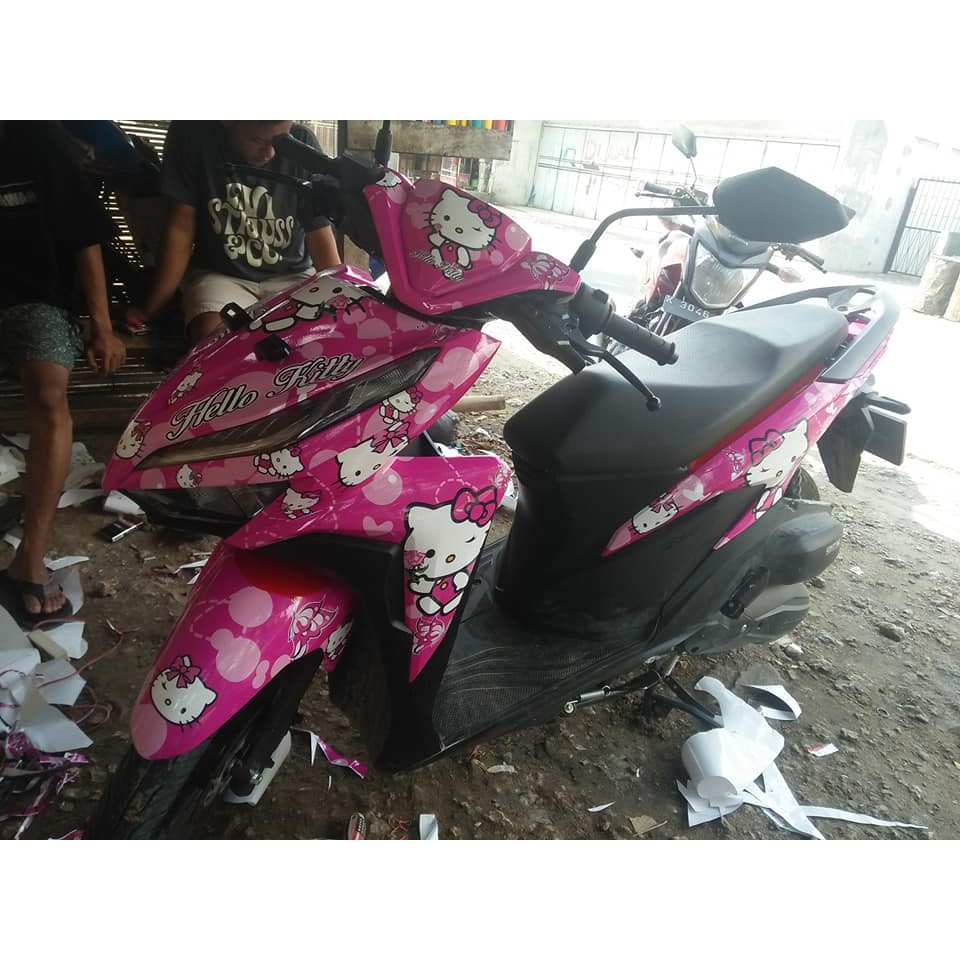 20 Inspirasi Stiker  Hello  Kitty  Motor Vario  150  Aneka 