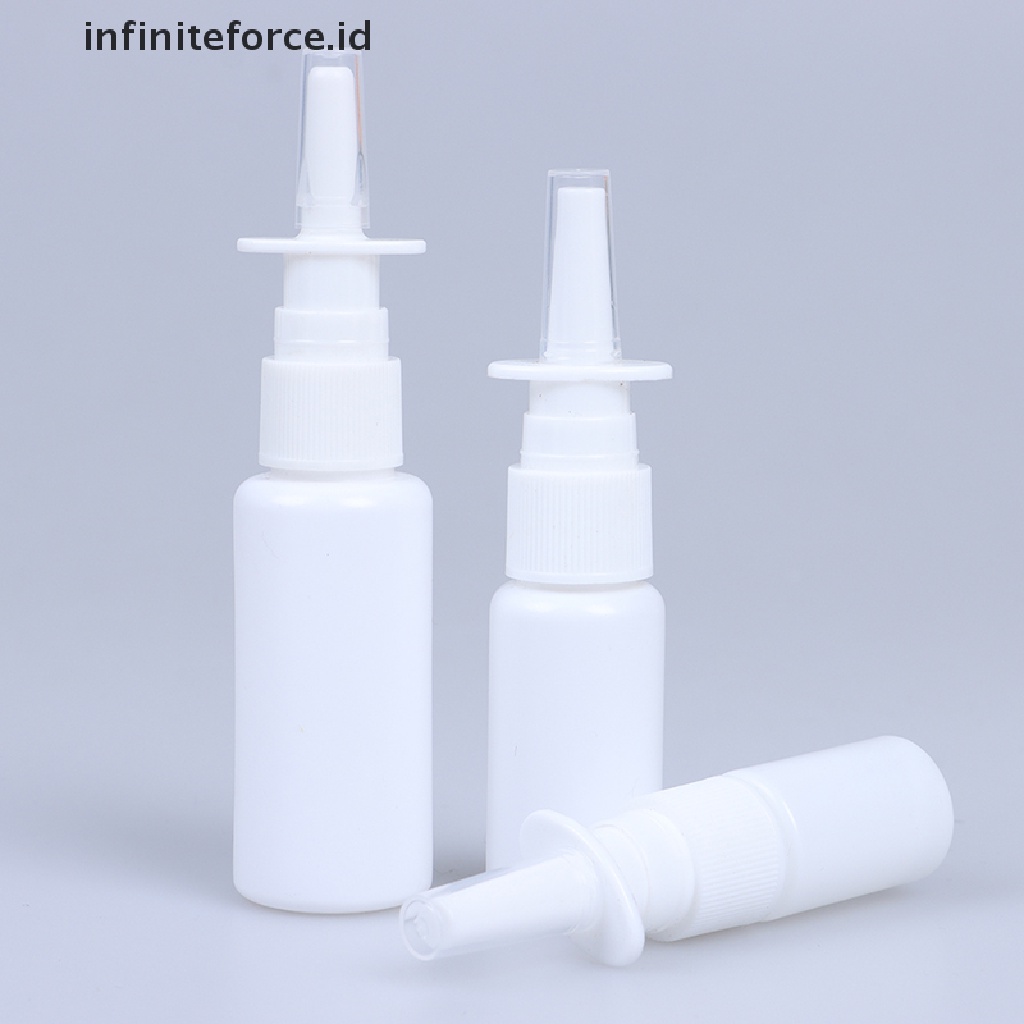 Botol Spray Kosong Bahan Plastik Ukuran 10 / 20 / 30ml Untuk Kosmetik