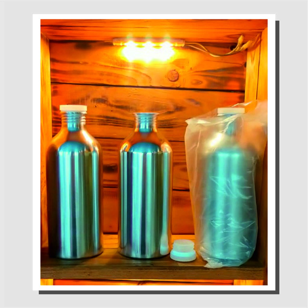 Botol Kaleng Aluminium 500ml - Kaleng Parfum