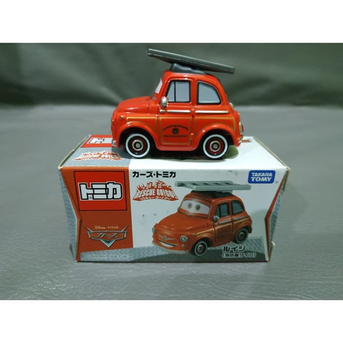 Tomica Cars Rescue GO GO Luigi Fire Engine