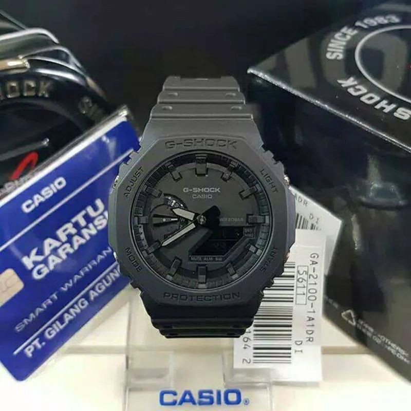 CASIO G-SHOCK GA-2100-1A1DR / GSHOCK GA2100-1A1 ORIGINAL & GARANSI
