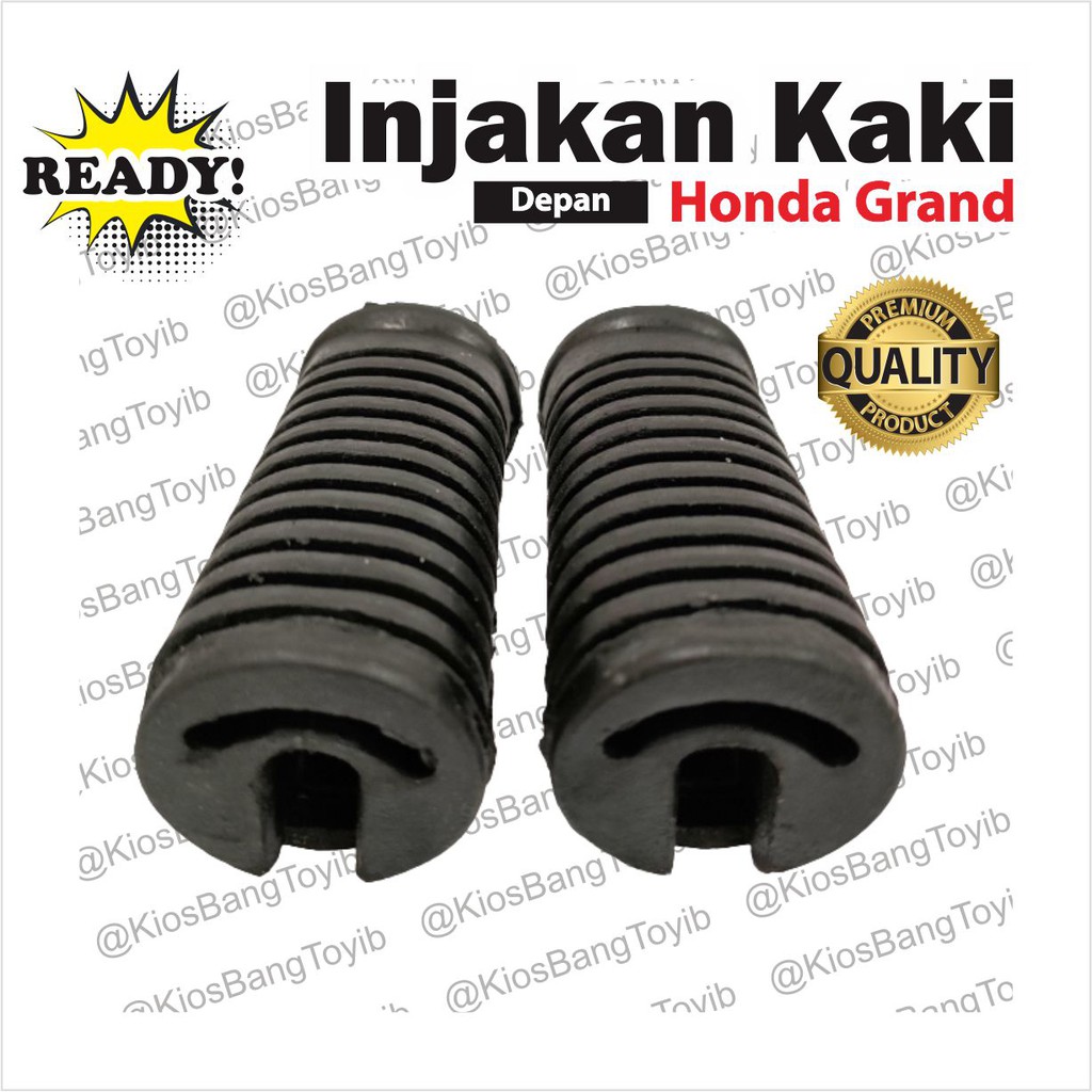 Karet Footstep Barstep Depan/Pijakan Kaki Depan Honda Grand Supra Fit New Karisma (YUSHO)