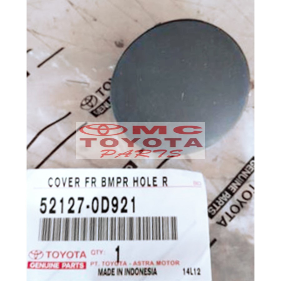 Tutup/Cover Derek/Towing Bumper/Bemper Depan Etios 52127-0D921