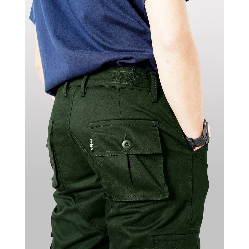 PLAIN AS DAY - TOBEY CARGO PANTS - ARMY