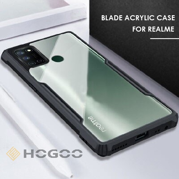 BLADE ACRYLIC CASE REALME C1 C20 C21 C21Y C25 C25S REALME 8 8 5G 8 PRO REALME GT GT MASTER