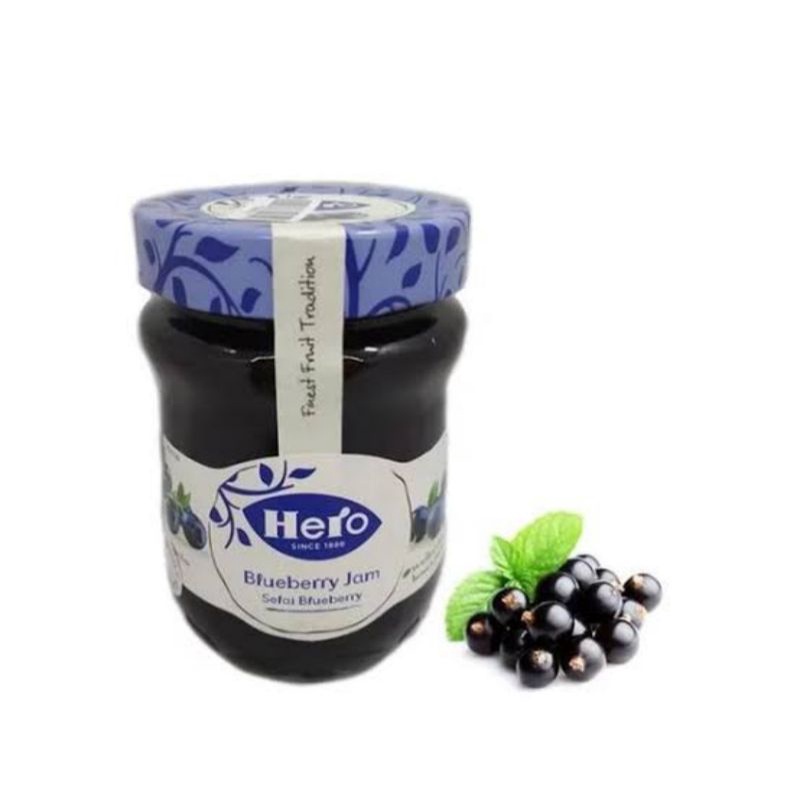 

Hero Jam Bluberry 340gr ( selai import )