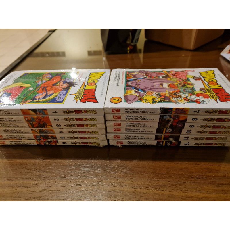 Komik Dragon Ball Super set 1-12 segel ori