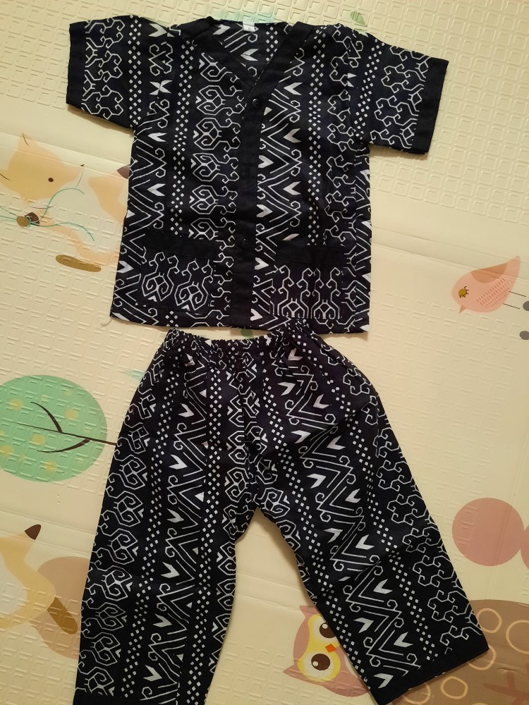 Best Seller Batik Setelan Piyama Anak Bayi Balita Cewek Cowok Kekinian Adem Banget Bisa Cod