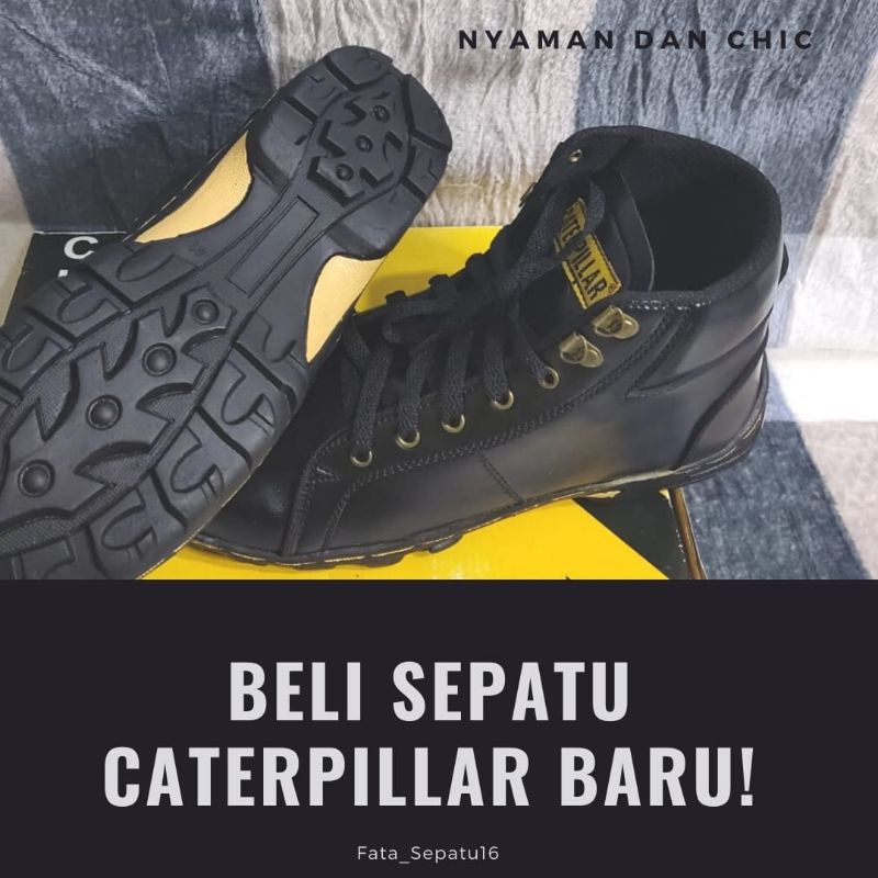 Sepatu Safety Boots Shoes Caterpillar Outdoor