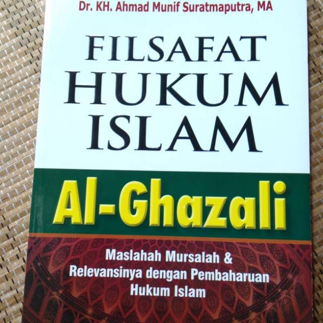 Filsafat Hukum Islam Al Ghazali Shopee Indonesia