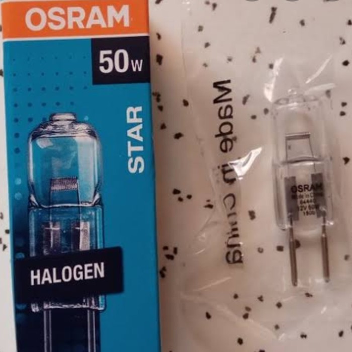 Lampu Halogen Kacang Halostar 50W 12V Osram