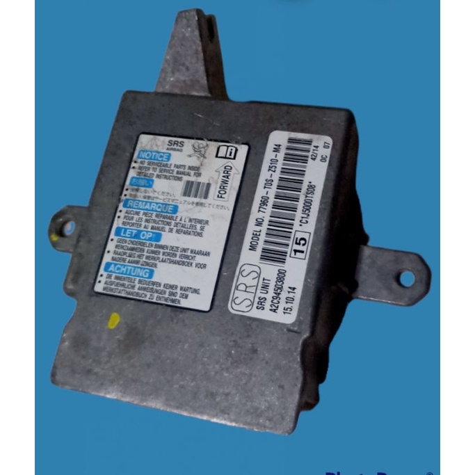 Modul Ecu Computer Airbag SRS Honda CRV CR-V Gen 4 2015 77960-TOS-Z510-M4
