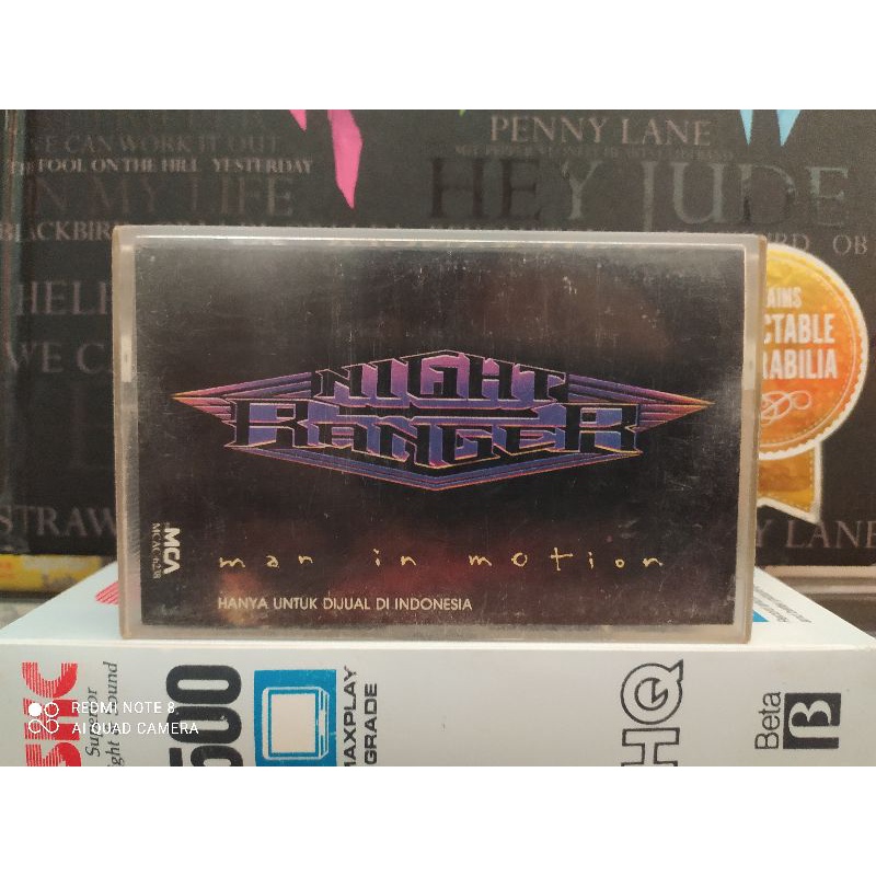 Kaset Pita : NIGHT RANGER - MAN IN MOTION