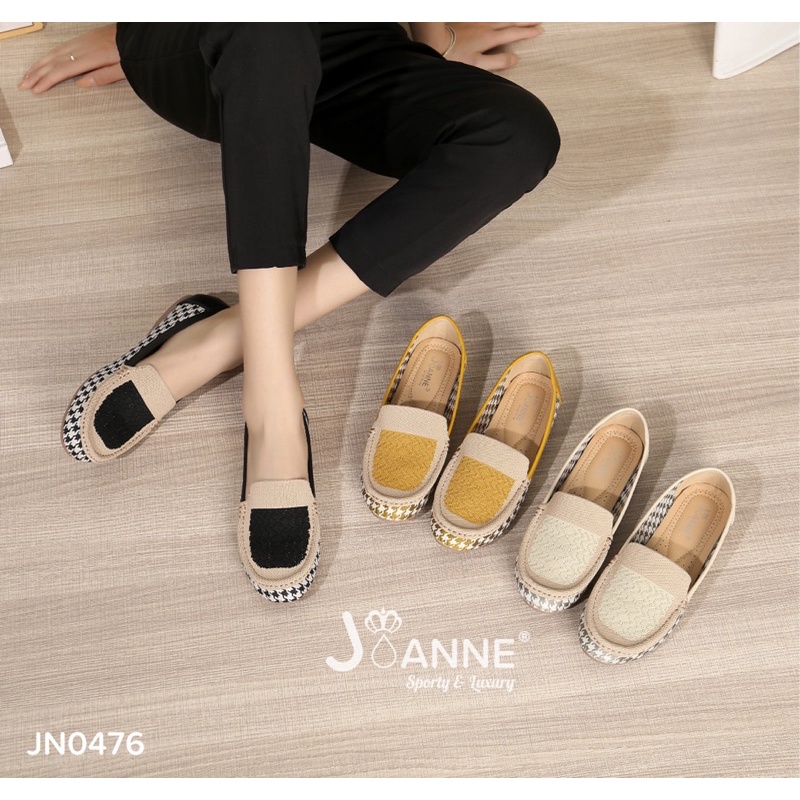 RESTOCK! [ORIGINAL] JOANNE Comfy Loafers Shoes Sepatu Wanita #JN0476