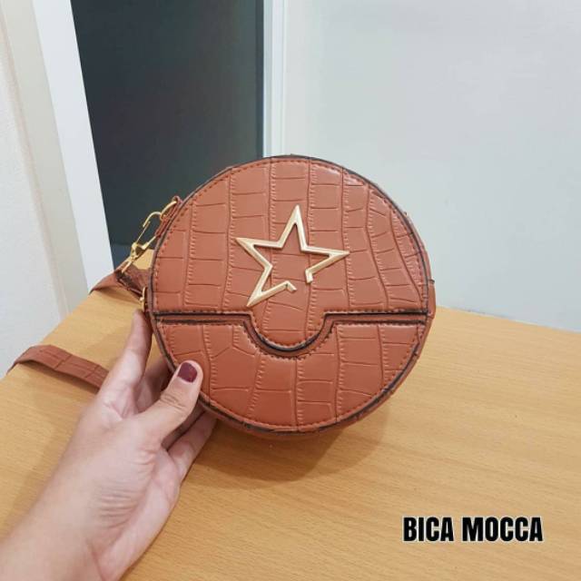 Tas selempang bicca motif bintang