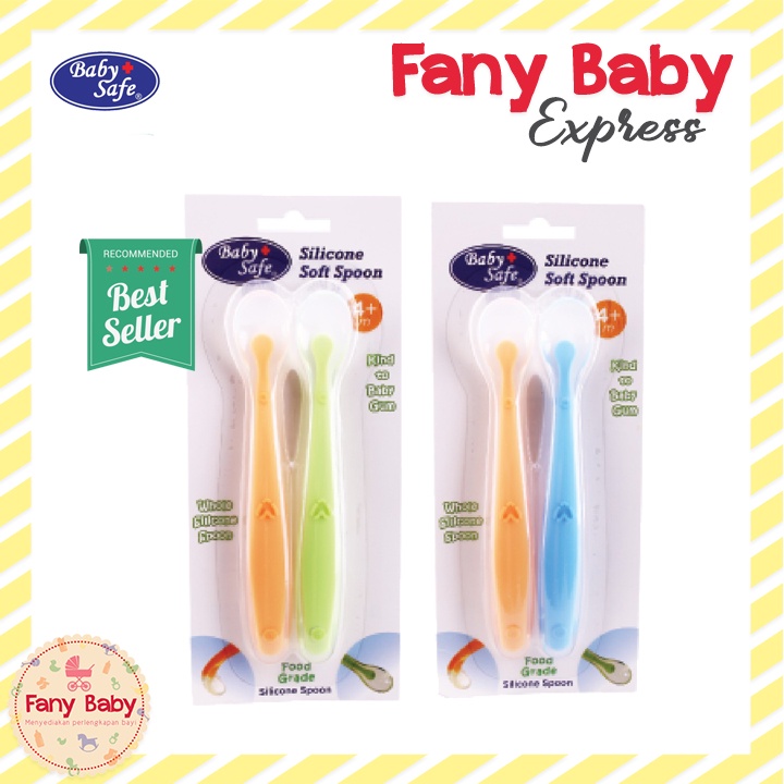 BABY SAFE SILICONE SOFT SPOON SC009