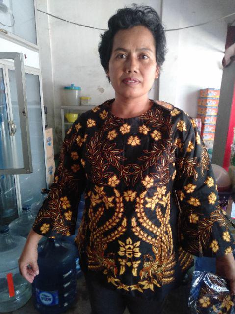 Keluarga Batik Couple Sarombit Seragaman Kondangan Tanah Abang Wanita Murah Princess Azkana Sogan 26
