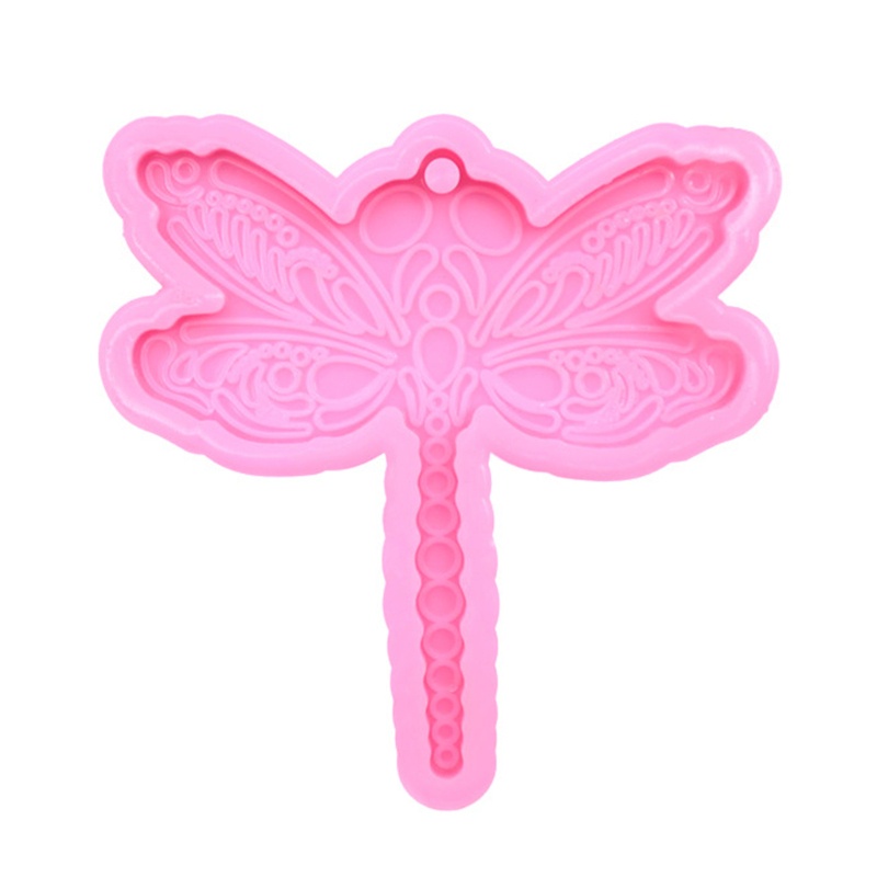 SIY  Dragonfly Keychain Epoxy Resin Mold Key Chain Earrings Pendants Silicone Mould