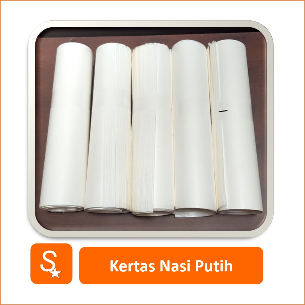 Kertas Nasi Putih / Kertas Ayam KFC / Kertas Burger Alas Makanan