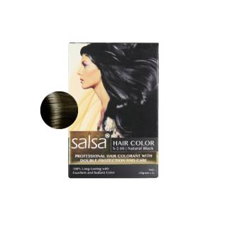  S 200 NATURAL  BLACK SALSA HAIR COLOR SEMIR RAMBUT  