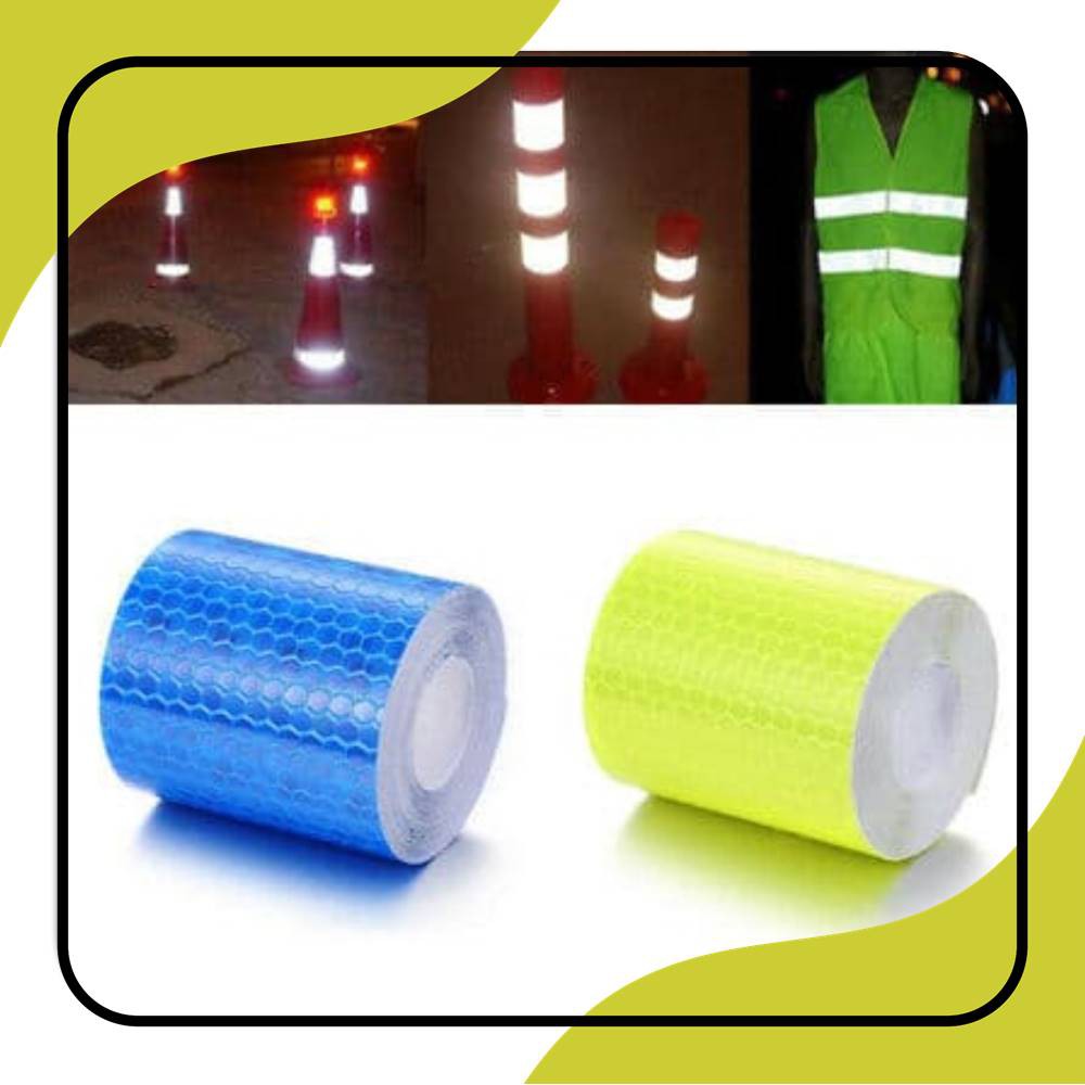 New Stiker / Reflektor / Sepeda / Bumper / Stiker reflektor / Reflektor sepeda / Mata kucing sepeda