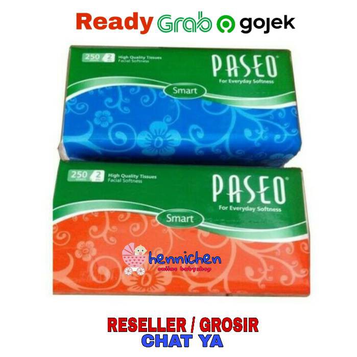 Tissue / Tisu Paseo Smart 250 Sheets Refill Facial