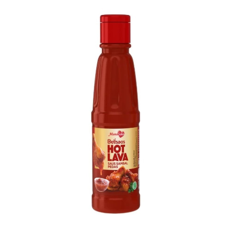 

SAOS Sambal Delisaos Hot Lava Mamasuka 130ml Pedas Richeese