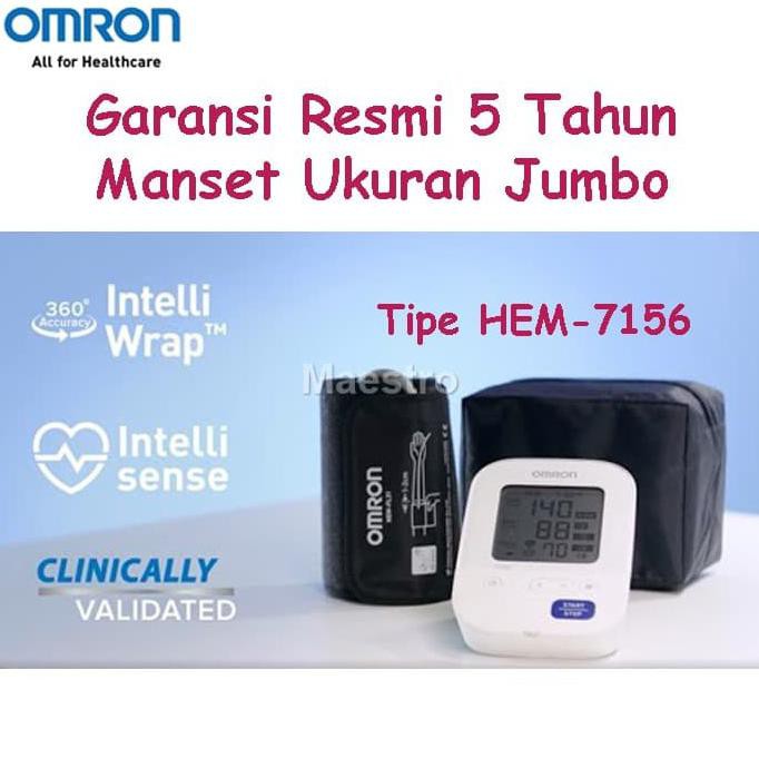 BISA COD OMRON HEM-7130 L Tensimeter Alat Ukur Tensi Tekanan Darah Manset Besar PROMO Kode 1459
