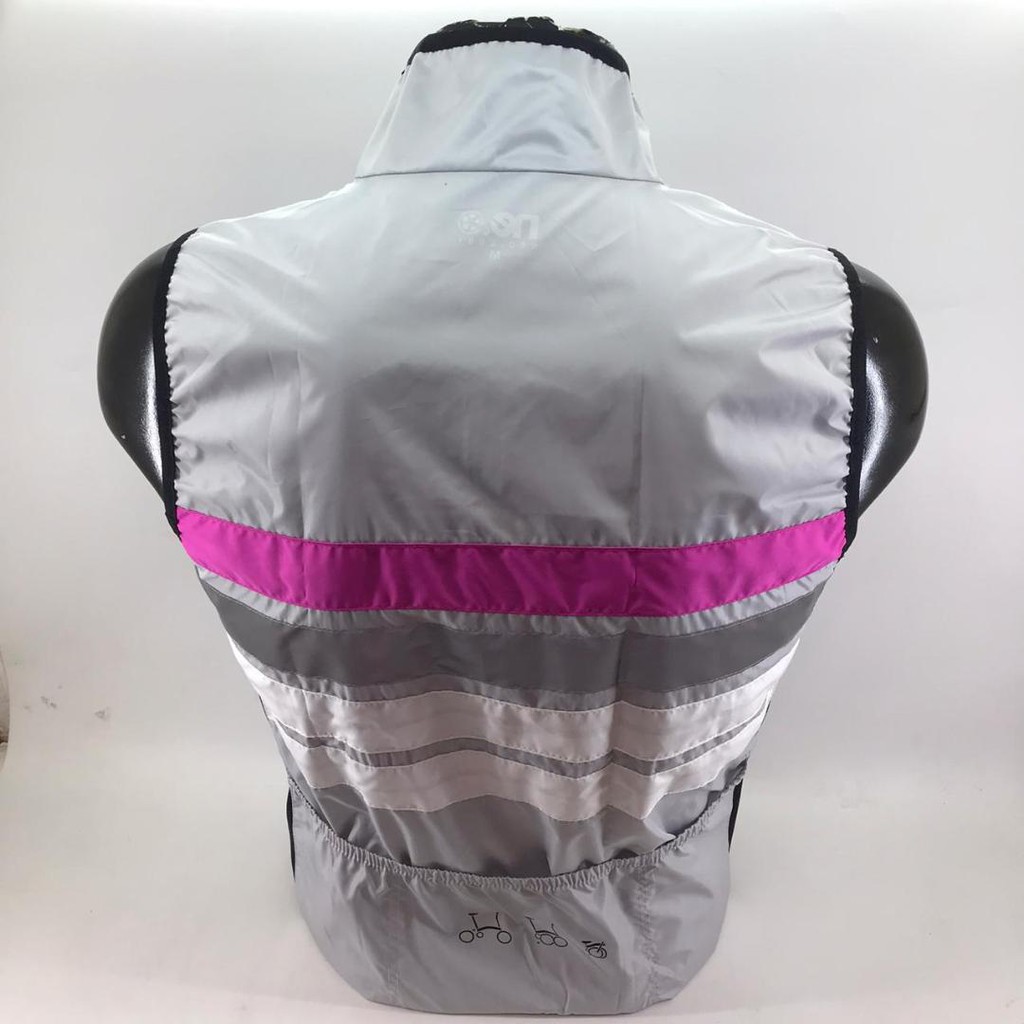 Rompi Sepeda Lipat Gowes Vest Pria Wanita Windbreaker Jacket Gilet