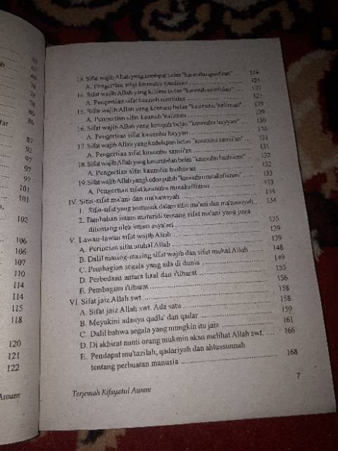 Kifayatul awam makna pegon dan terjemah indonesia