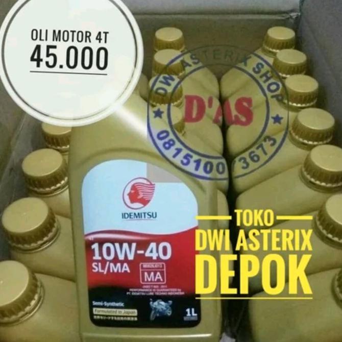 [[BISA COD]] oli mesin motor 4T idemitsu 10W-40 10-40 10w/40 10/40
