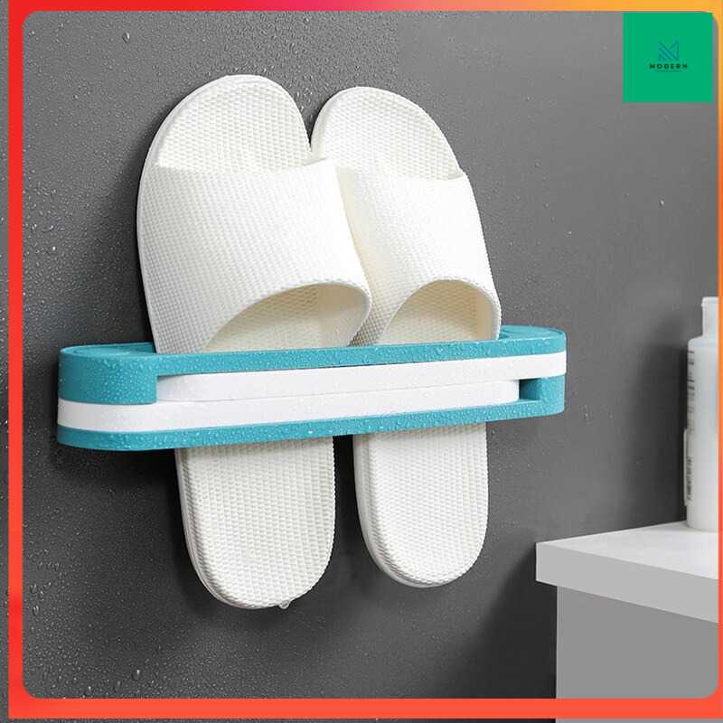 TD-DA Housewear Rak Sepatu 3 in 1 Slipper Wall Hanging Folding Rack - HW31