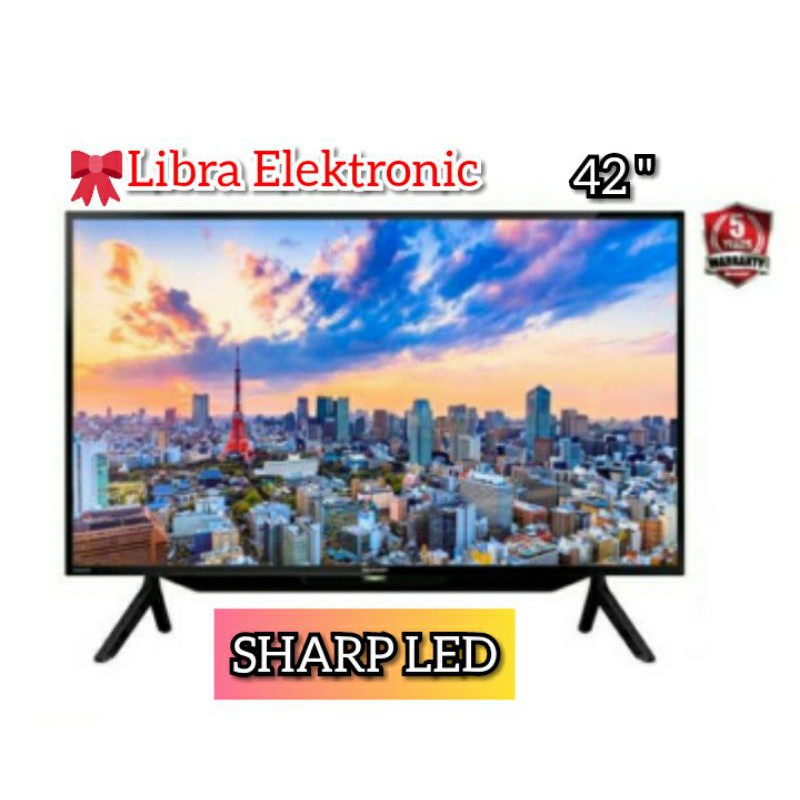 LED TV (SHARP) 42 inchi 2T-C42BD1I bergaransi resmi nasional