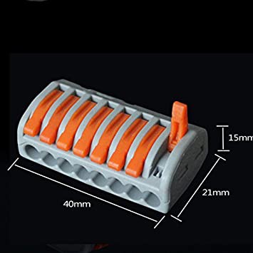 Wago 8pin Connector Konektor Kabel Listrik Terminal Block PCT-218