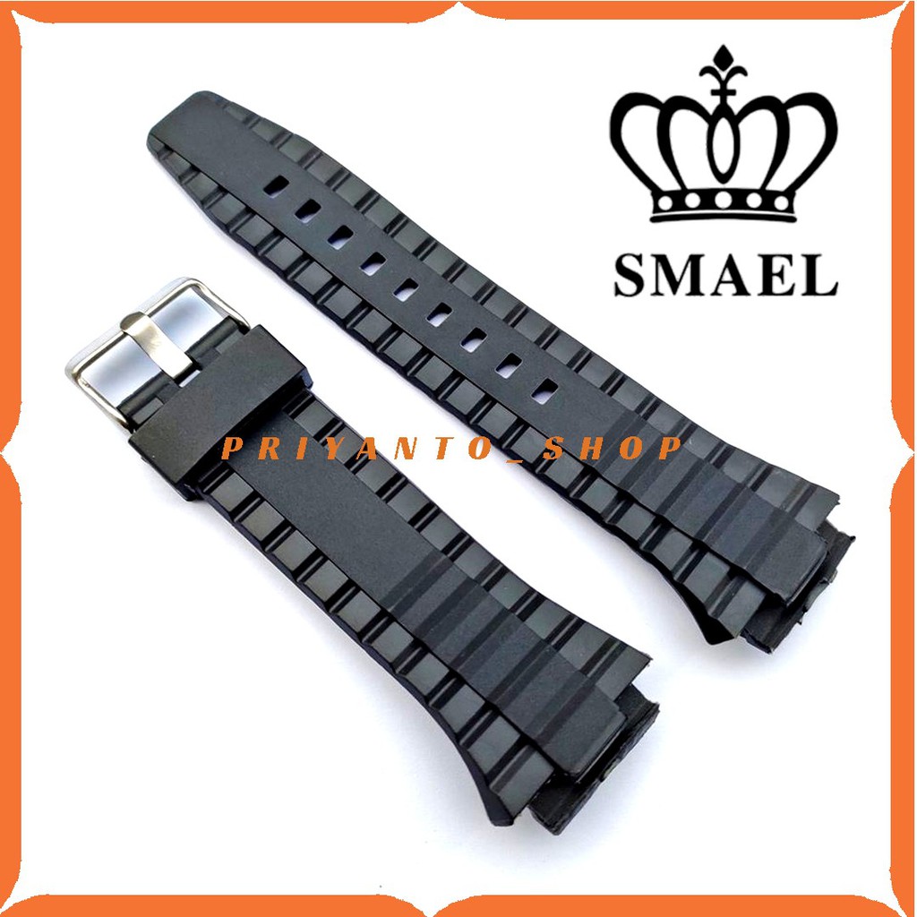 Tali Strap Jam Tangan Smael 1438 SMAEL 1438B Original Oem