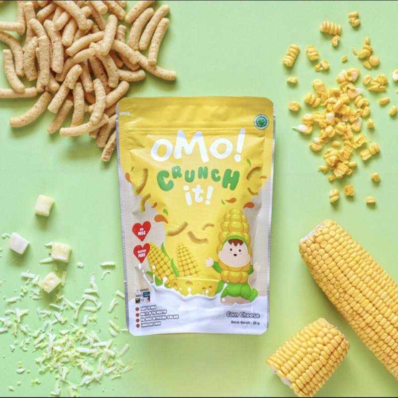 OMO! OMO Crunch It - Omo Healthy Snack Bayi / Snack Sehat Bayi Anak