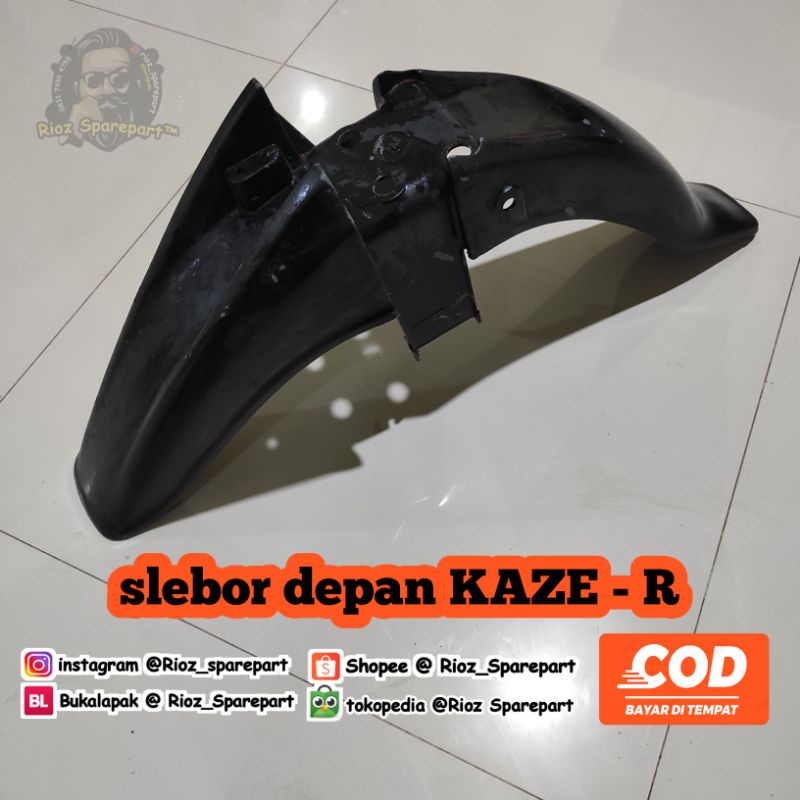spakbor slebor depan kawasaki kaze r