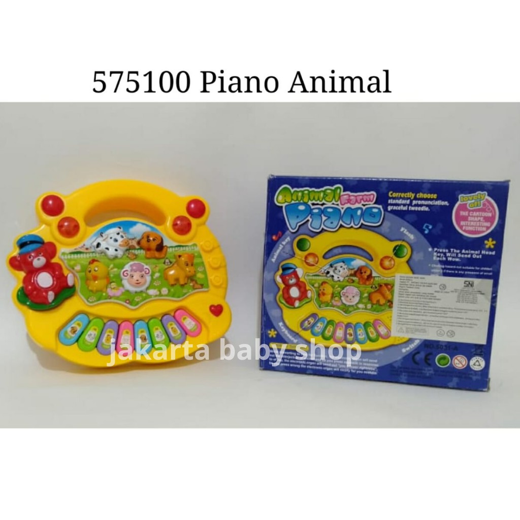 PIANO ANIMAL / MAINAN BAYI PIANO MUSIK SUARA HEWAN 575100