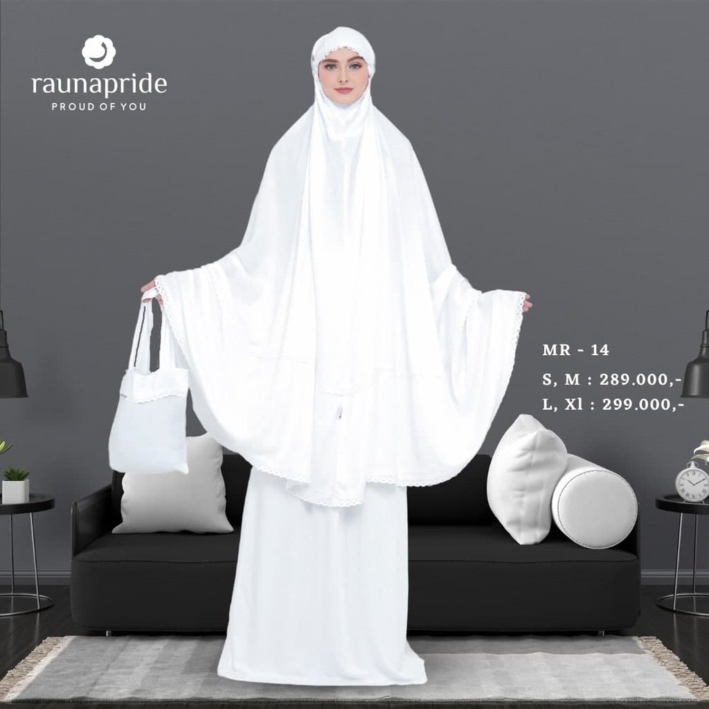 Rauna Mukena / MR-08, 09, 10, 11, 14 / Fashion Muslim