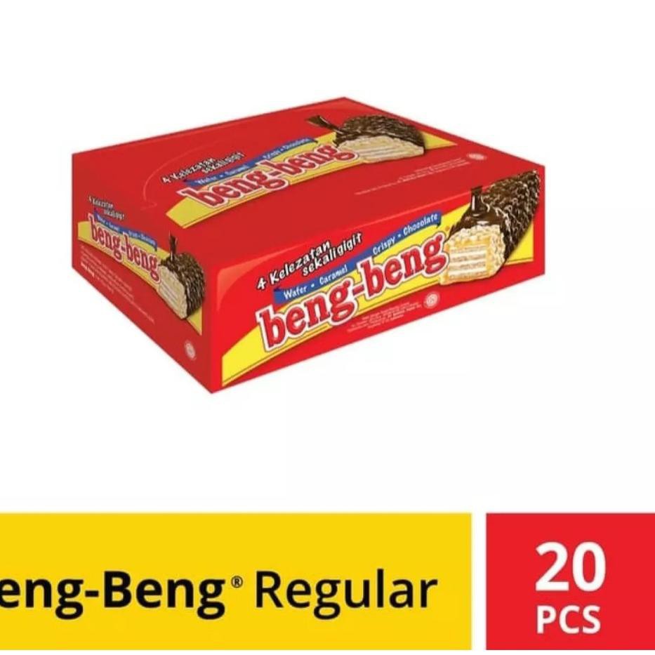 

3.3 STOK READY Beng Beng Chocolate Crispy Wafer - Netto 20 bks x 22 gr - 1 dus