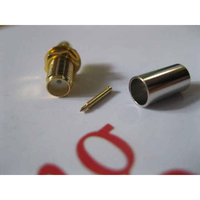 rp sma female rg58 tanpa ring dan drat,rpsma female konektor rg58 konektor rg58 rp sma female router
